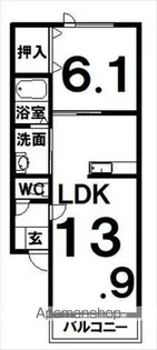 SPACE【3階】の間取り